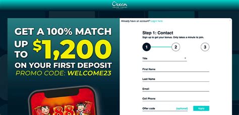 Ocean Casino Promo Code .
